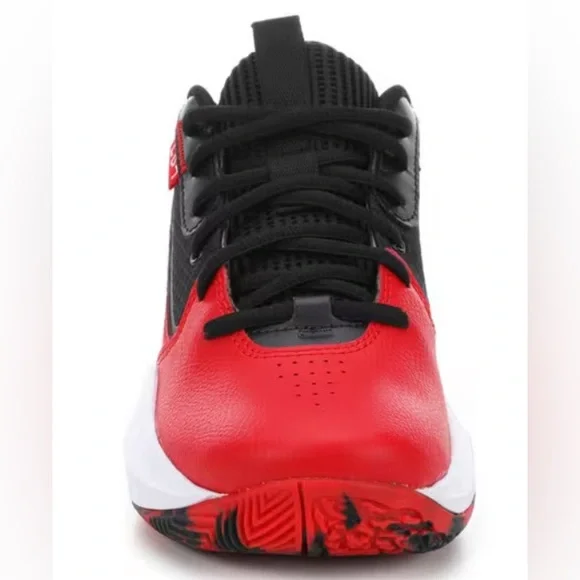 NEW [Under Armour] Lockdown 7 Black/Red/White Athletic Sneakers Shoes Youth 3.5 - Picture 3 of 12